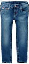 Thumbnail for your product : True Religion Natural Single End Skinny Jean (Toddler & Little Girls)