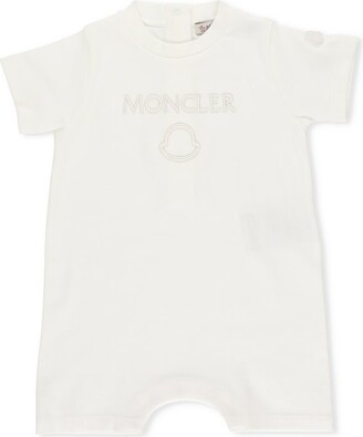 Moncler Enfant Logo Embroidered Jumpsuit