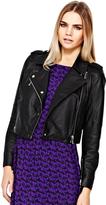 Thumbnail for your product : Love Label Leather Biker Jacket