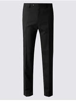 Thumbnail for your product : M&S Collection Big & Tall Tailored Wool Blend Trousers