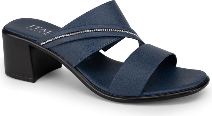 Italian Shoemakers Coletty Mid Heel Sandal