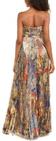 Thumbnail for your product : Dundas Pleated Silk-Blend Maxi Dress