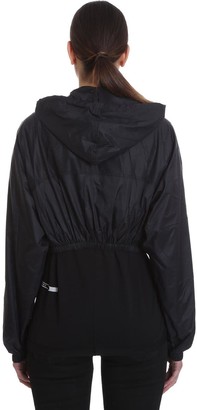 Drkshdw Mini Windbreake Casual Jacket In Black Polyamide