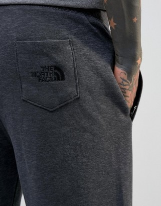 The North Face Slim Joggers With TNF Logo In Gray
