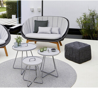 Cane-Line Indoor/Outdoor Cube Footstool