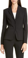 Thumbnail for your product : Boss Jonina Stretch Wool Suit Jacket