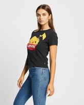 Thumbnail for your product : Levi's Women's Black Printed T-Shirts x Pokemon Pikachu Tee - Size S at The Iconic