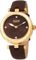 Thumbnail for your product : Burgi Women's Leather Watch