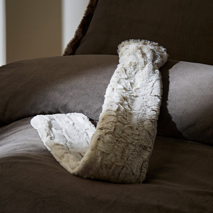 Dunelm White Long Hot Water Bottle 77x14x4cm White ShopStyle Home