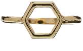 Thumbnail for your product : ASOS CURVE Open Hexagon Ring