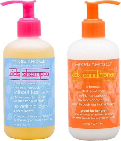 Mixed Chicks MixedChicksKidsShampoo&Conditioner,8ozDUOSETKITforChildren