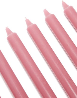 Cire Trudon Set Of Six Madeleine Tapered Candles - Pink