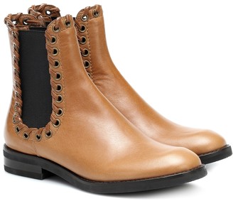See by Chloe Leather ankle boots