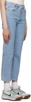 Thumbnail for your product : RE/DONE Blue 70s Stove Pipe Jeans