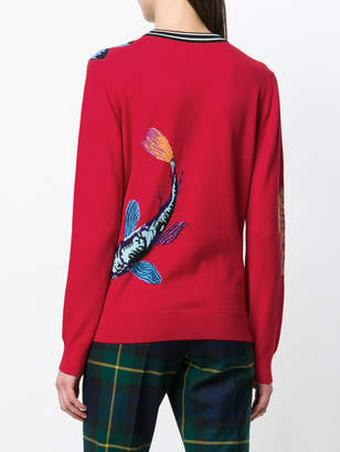 Paul Smith Ocean intarsia sweater