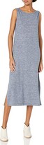 Thumbnail for your product : Amazon Essentials Women's Cozy Knit Sleeveless Bateau Neck Midi Dress (Previously Daily Ritual)