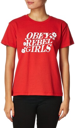 Obey Women's Short Sleeve Sustainable TEE