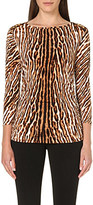 Thumbnail for your product : MICHAEL Michael Kors Tiger-print long-sleeved top