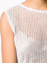 Thumbnail for your product : Alanui Woven Metallic Dress