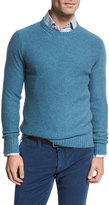 Thumbnail for your product : Isaia Cable-Knit Cashmere Sweater, Aqua
