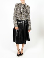 Thumbnail for your product : Derek Lam 10 Crosby Paisley Tie Blouse