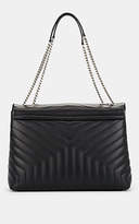Thumbnail for your product : Saint Laurent Women's Monogram Loulou Large Leather Shoulder Bag - Black