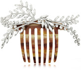 Thumbnail for your product : Jennifer Behr Grand Laurel Swarovski crystal-embellished hair comb