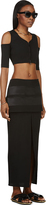 Thumbnail for your product : Givenchy Black Crepe De Chine Kimono Wrap Skirt