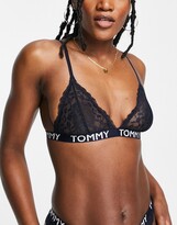 Tommy Hilfiger Fashion Bralette Camo Print Sujetador Estilo Mujer 