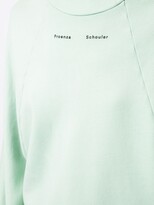 Thumbnail for your product : Proenza Schouler White Label Logo Print Sweatshirt