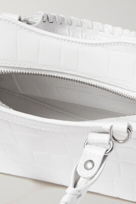 Balenciaga Neo Classic City Mini Croc-effect Leather Tote - White