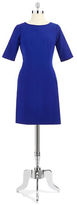 Thumbnail for your product : Tahari ARTHUR S. LEVINE Three-Quarter Sleeved Sheath Dress