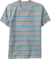 Thumbnail for your product : Old Navy Men's V-Neck Striped Tees