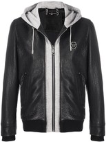 Thumbnail for your product : Philipp Plein Textured Bomber Jacket