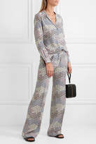 Thumbnail for your product : Equipment Adalyn Printed Washed-silk Shirt
