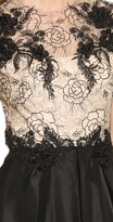 Thumbnail for your product : Marchesa Notte Short Sleeve Cocktail Dress