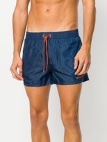 Thumbnail for your product : Diesel Logo Embroidered Drawstring Swim Shorts