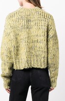 Thumbnail for your product : Frame Marbled Crew Neck Jumper
