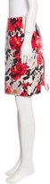 Thumbnail for your product : Balenciaga Silk Floral Skirt w/ Tags
