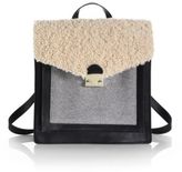 Thumbnail for your product : Loeffler Randall Lock Clutch Shearling Backpack