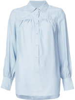 Thumbnail for your product : Frame Denim front placket gathered blouse