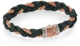 Thumbnail for your product : John Hardy Sterling Silver & Leather Woven Bracelet