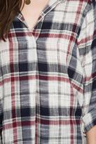 Thumbnail for your product : She + Sky Plaid Shirt