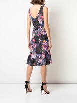 Thumbnail for your product : Marchesa Notte Floral Print Wrap Dress