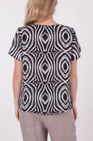 Thumbnail for your product : Marc O'Polo Marco Polo Flutter Slv Animal Print Top