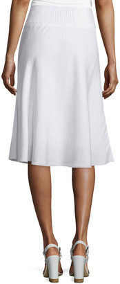 Nic+Zoe Petite Summer Fling Linen-Blend Skirt