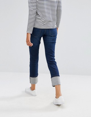Vero Moda Turn-Up Straight Leg Jeans