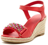 Thumbnail for your product : Cole Haan Jeweled Wedge Sandal (Little Kid)