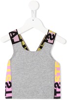 Thumbnail for your product : Stella McCartney Kids Sport Logo Crop Top