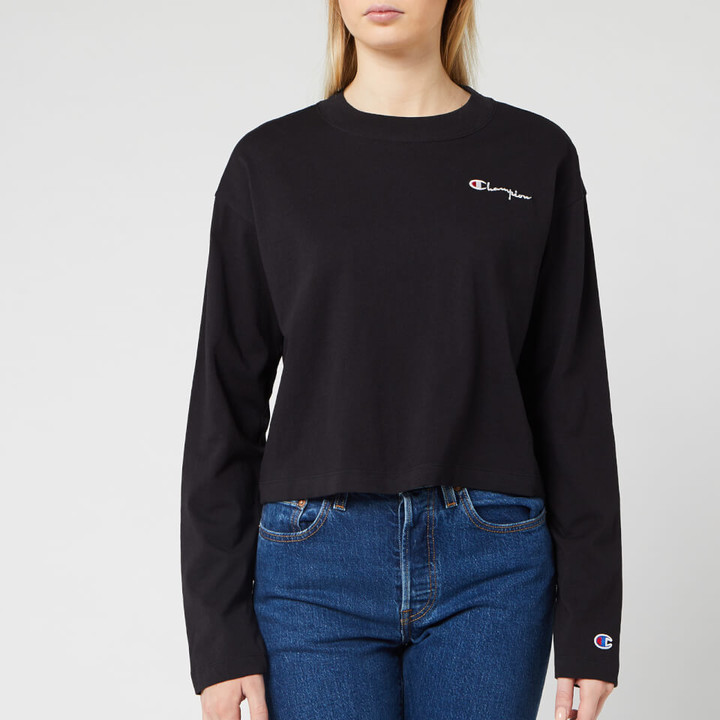 champion long sleeve top womens